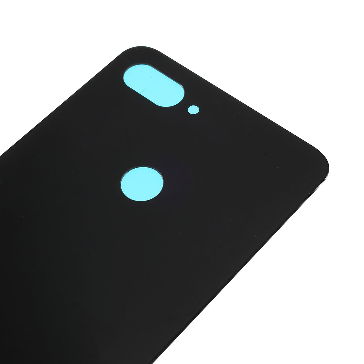 Battery Housing Door Cover Part Replacement for Xiaomi Mi 8 Lite - Black - Black