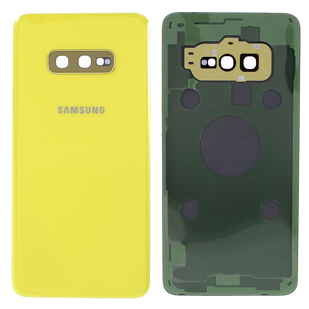 For Samsung Galaxy S10E G970 Battery Housing Cover Repair Part - Yellow
