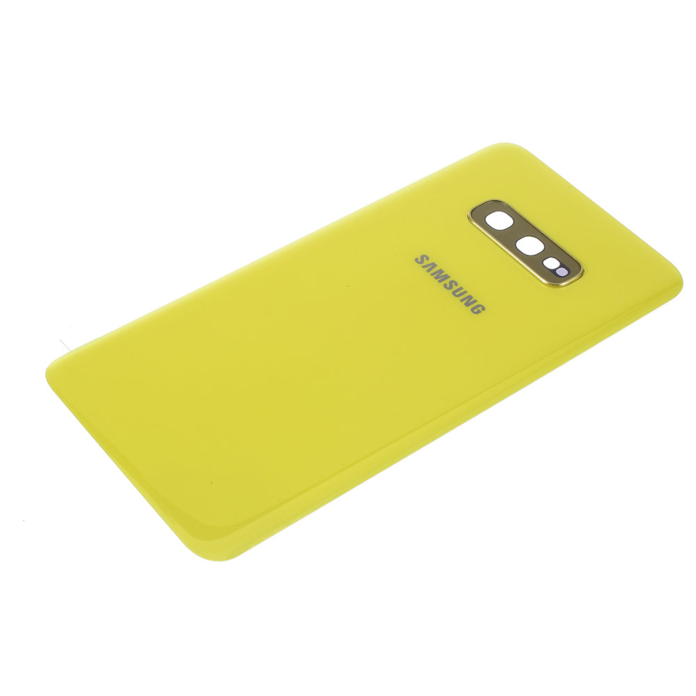 For Samsung Galaxy S10E G970 Battery Housing Cover Repair Part - Yellow