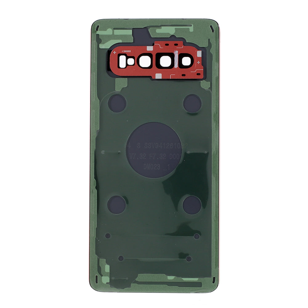 For Samsung Galaxy S10 G973 Battery Housing Cover Repair Part - Red
