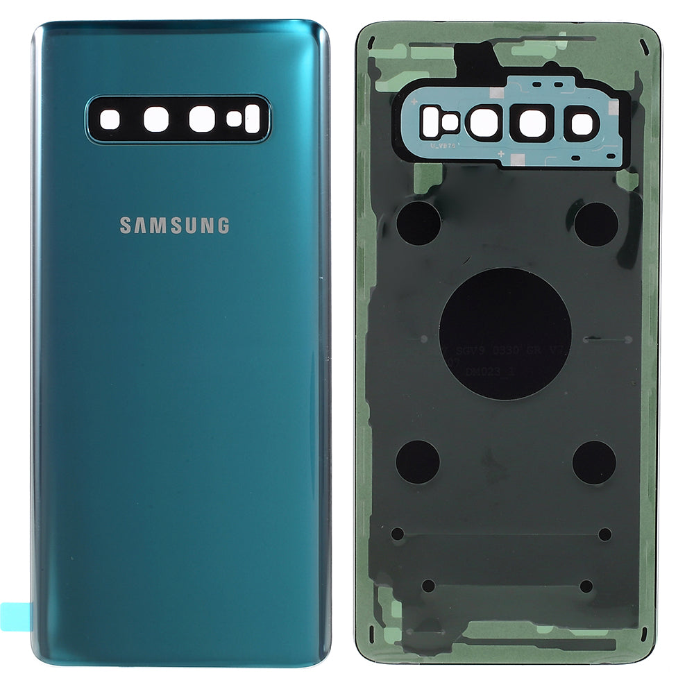 For Samsung Galaxy S10 G973 Battery Housing Cover Repair Part - Green