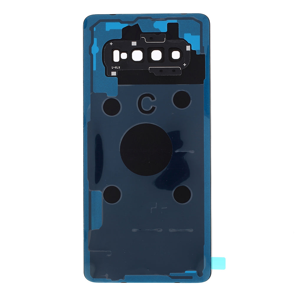 For Samsung Galaxy S10 Plus G975 Battery Housing Cover Repair Part - Black