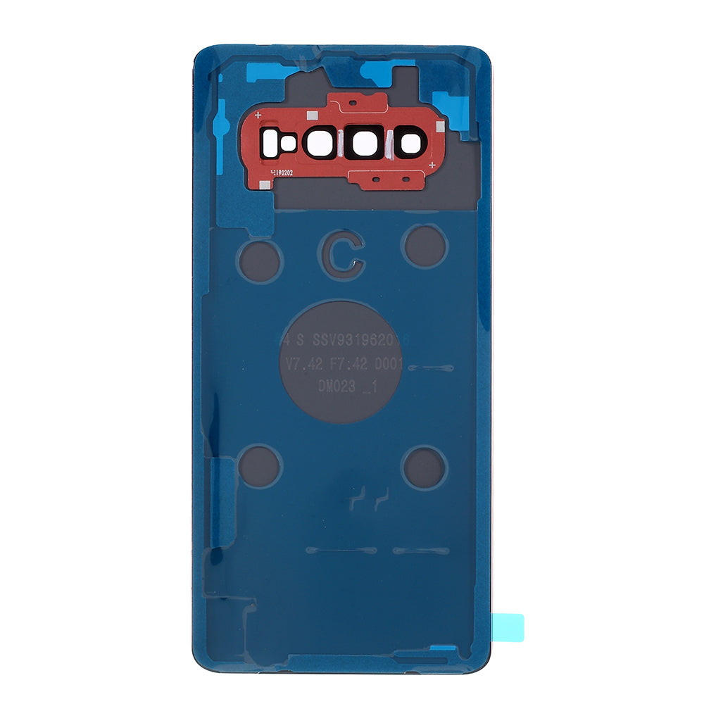 For Samsung Galaxy S10 Plus G975 Battery Housing Cover Repair Part - Red