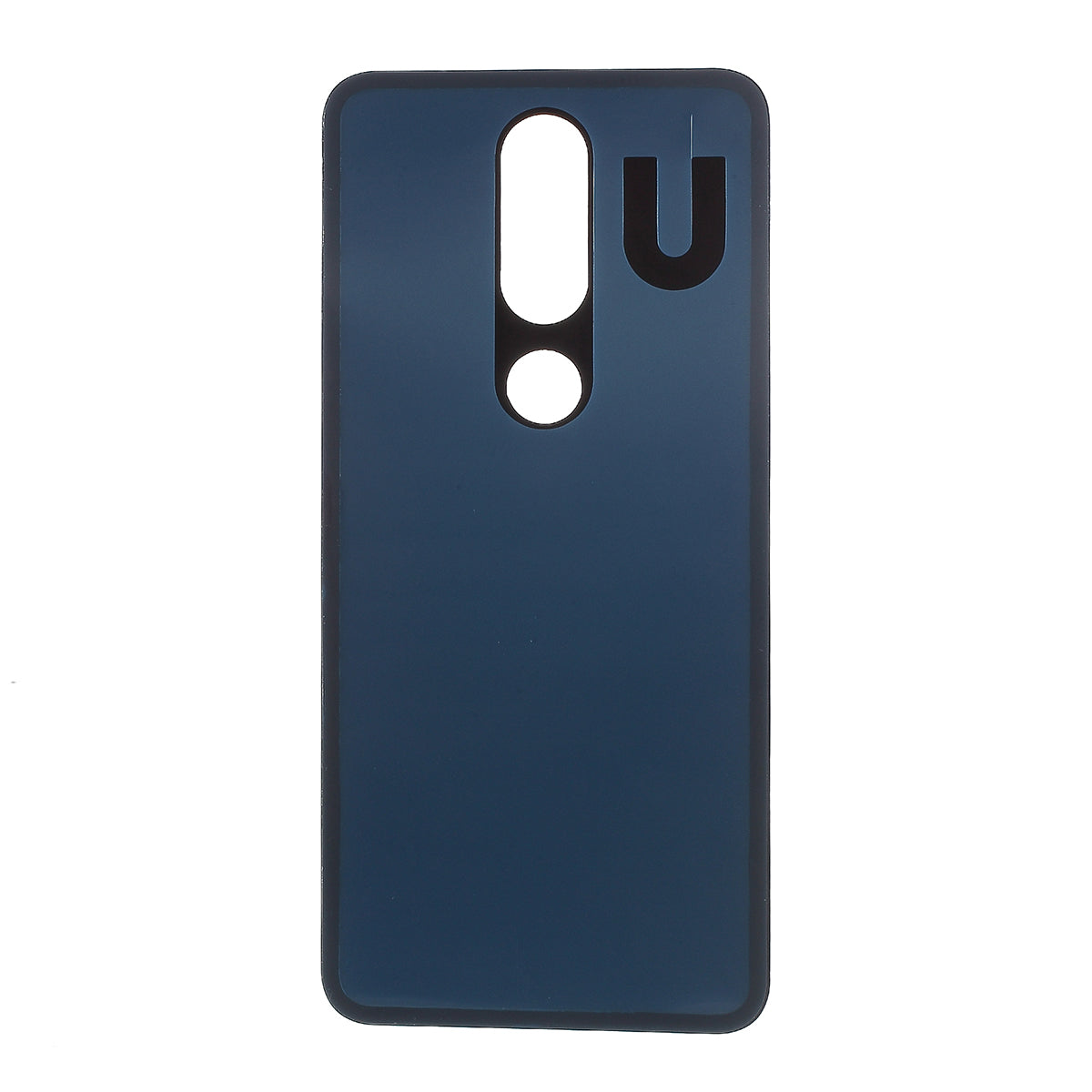 Battery Housing Door Replacement Part with Adhesive Sticker for Nokia 6.1 Plus/X6 - White