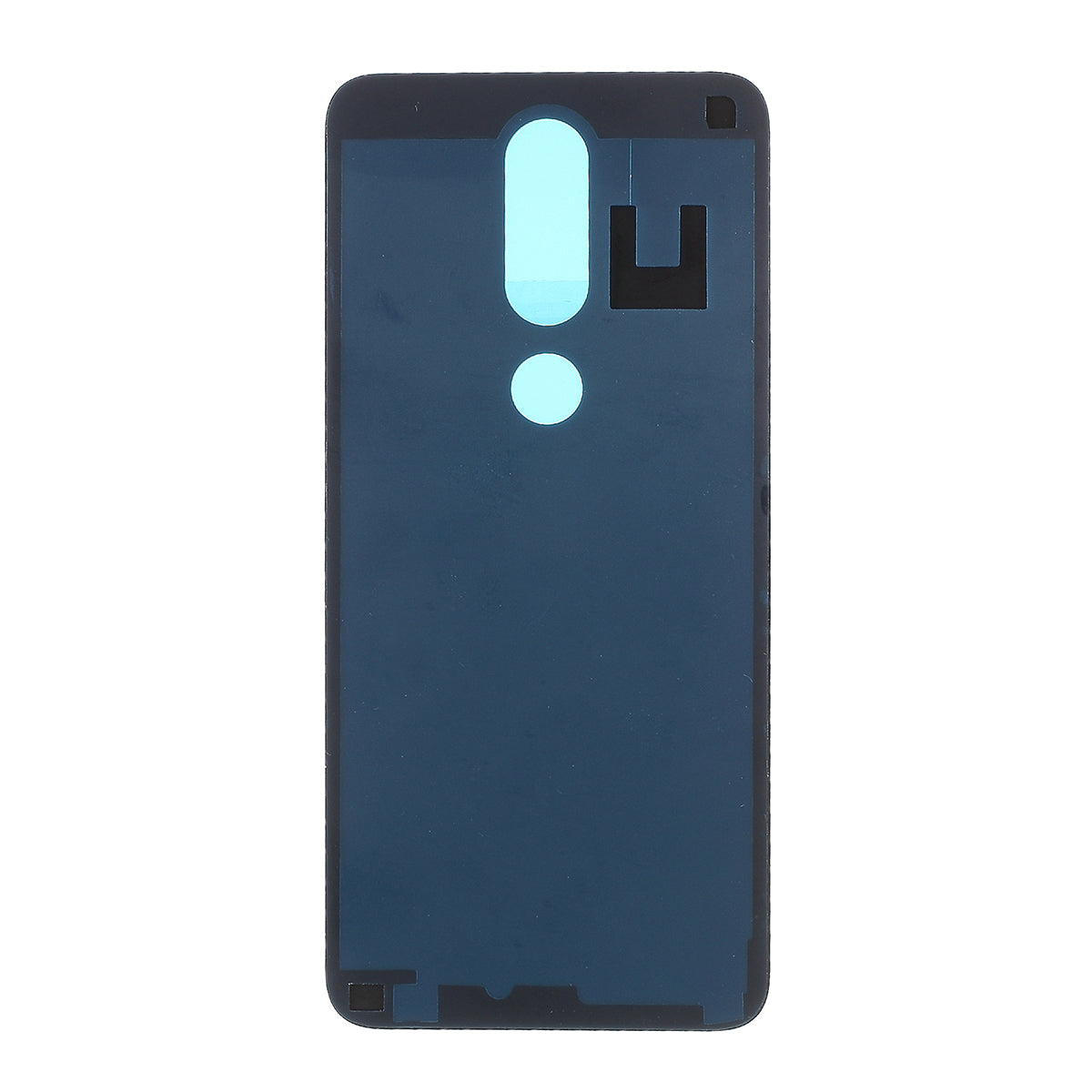 Battery Housing Door Replacement Part with Adhesive Sticker for Nokia 6.1 Plus/X6 - Dark Blue