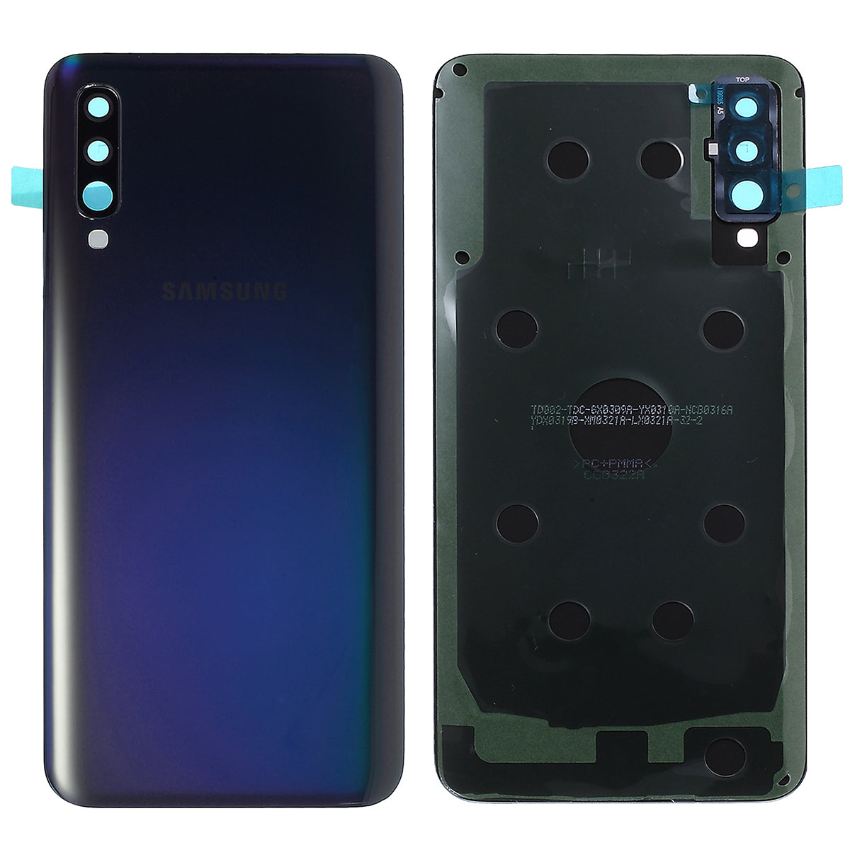 For Samsung Galaxy A50 SM-A505 Battery Housing Cover Repair Part - Dark Blue
