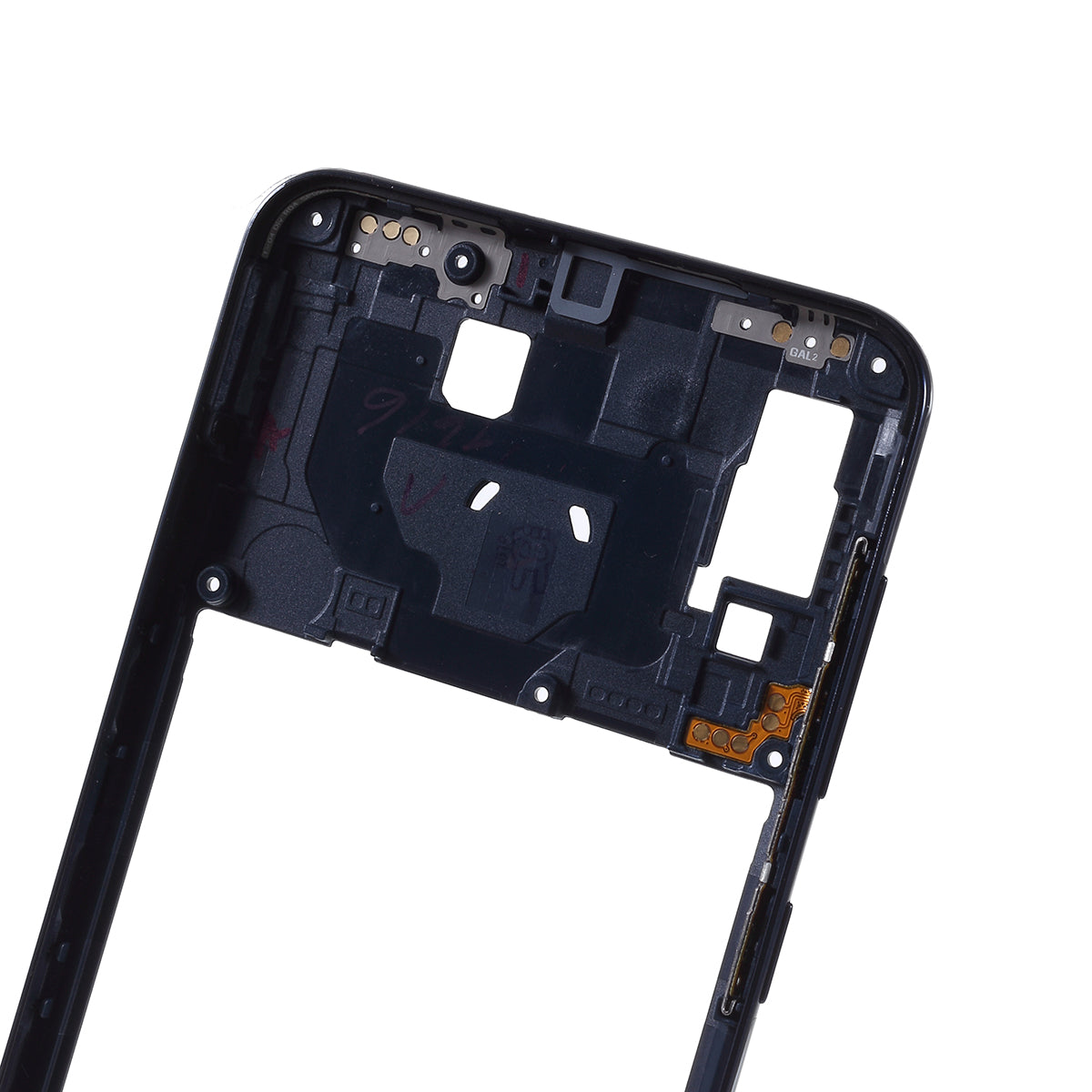 OEM Middle Plate Frame Repair Part (Plastic) for Samsung Galaxy A20 SM-A205F - Blue