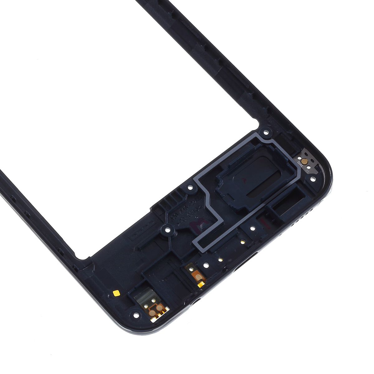 OEM Middle Plate Frame Repair Part (Plastic) for Samsung Galaxy A20 SM-A205F - Blue