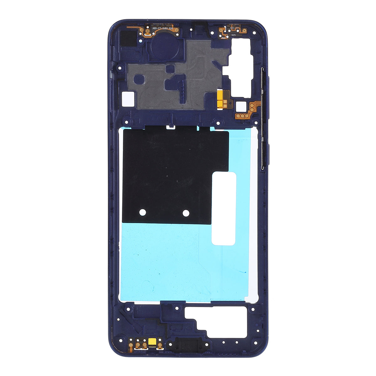 OEM Middle Plate Frame Part (Plastic) for Samsung Galaxy A60 SM-A606F - Blue