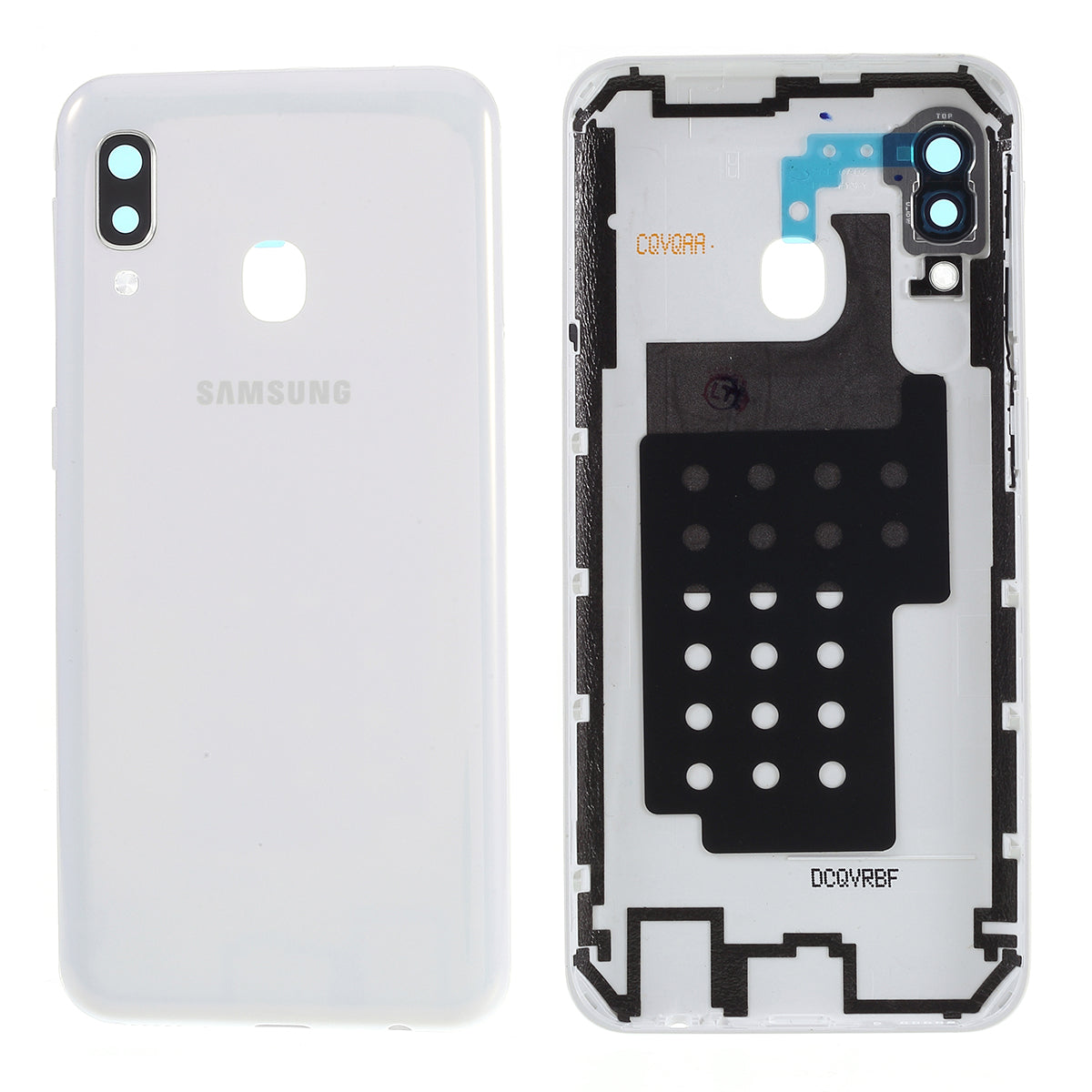 OEM Plastic Battery Housing Replacement for Samsung Galaxy A20e SM-A202F - White