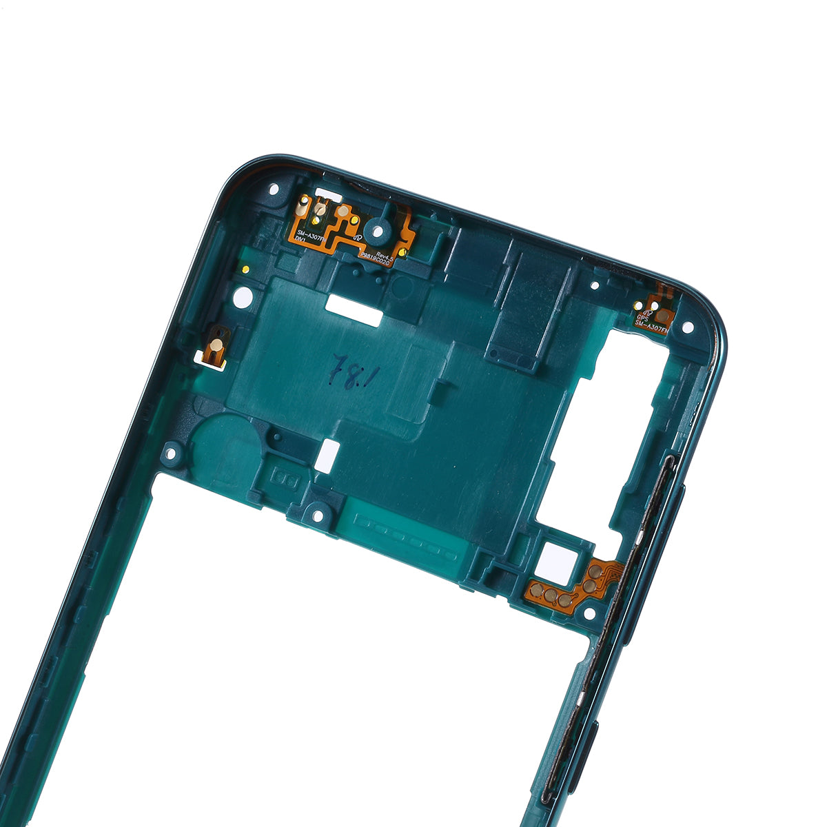 OEM Middle Plate Frame Repair Part (Plastic) for Samsung Galaxy A30s SM-A307F - Green