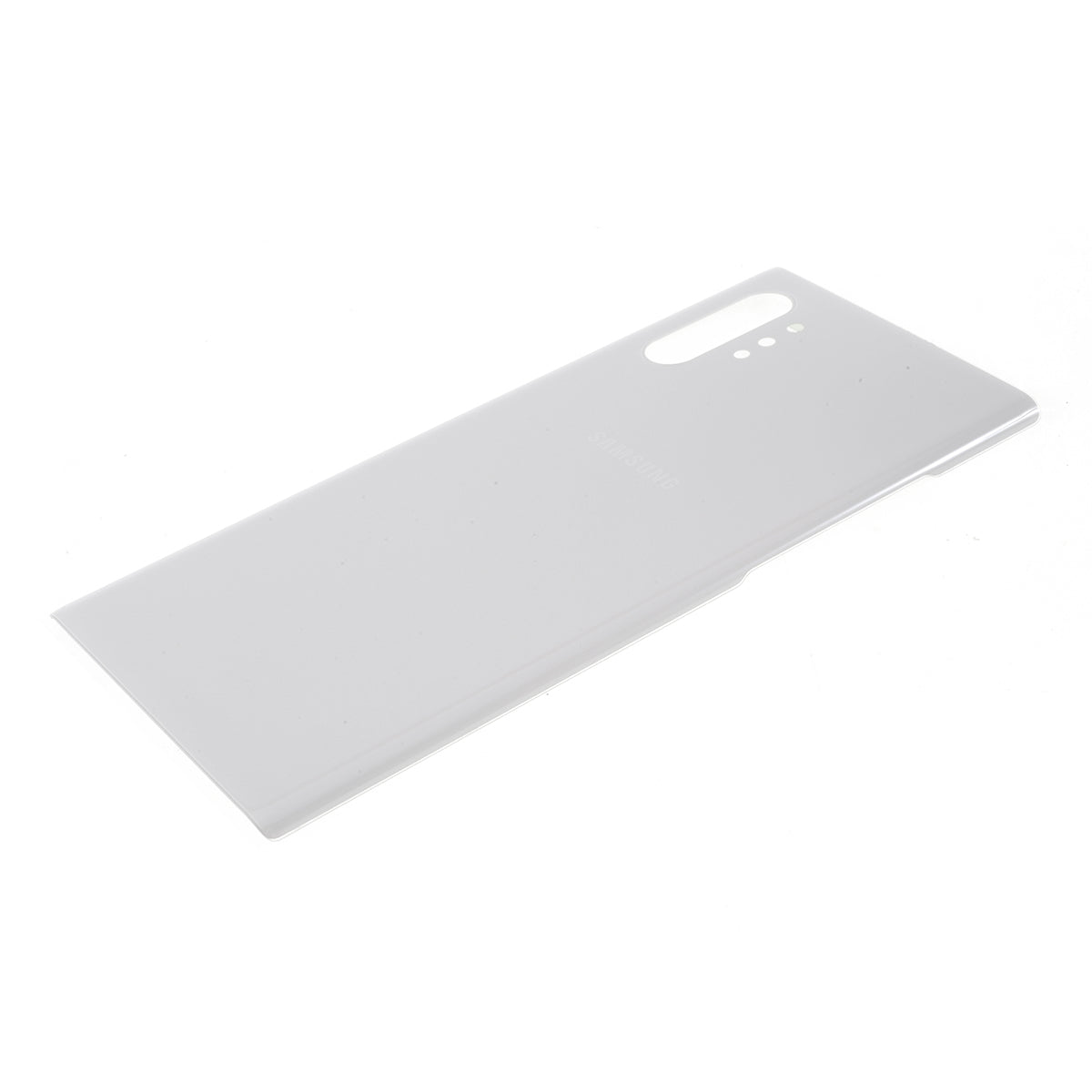 Glass Battery Housing Cover with Adhesive Sticker for Samsung Galaxy Note 10 Plus - White