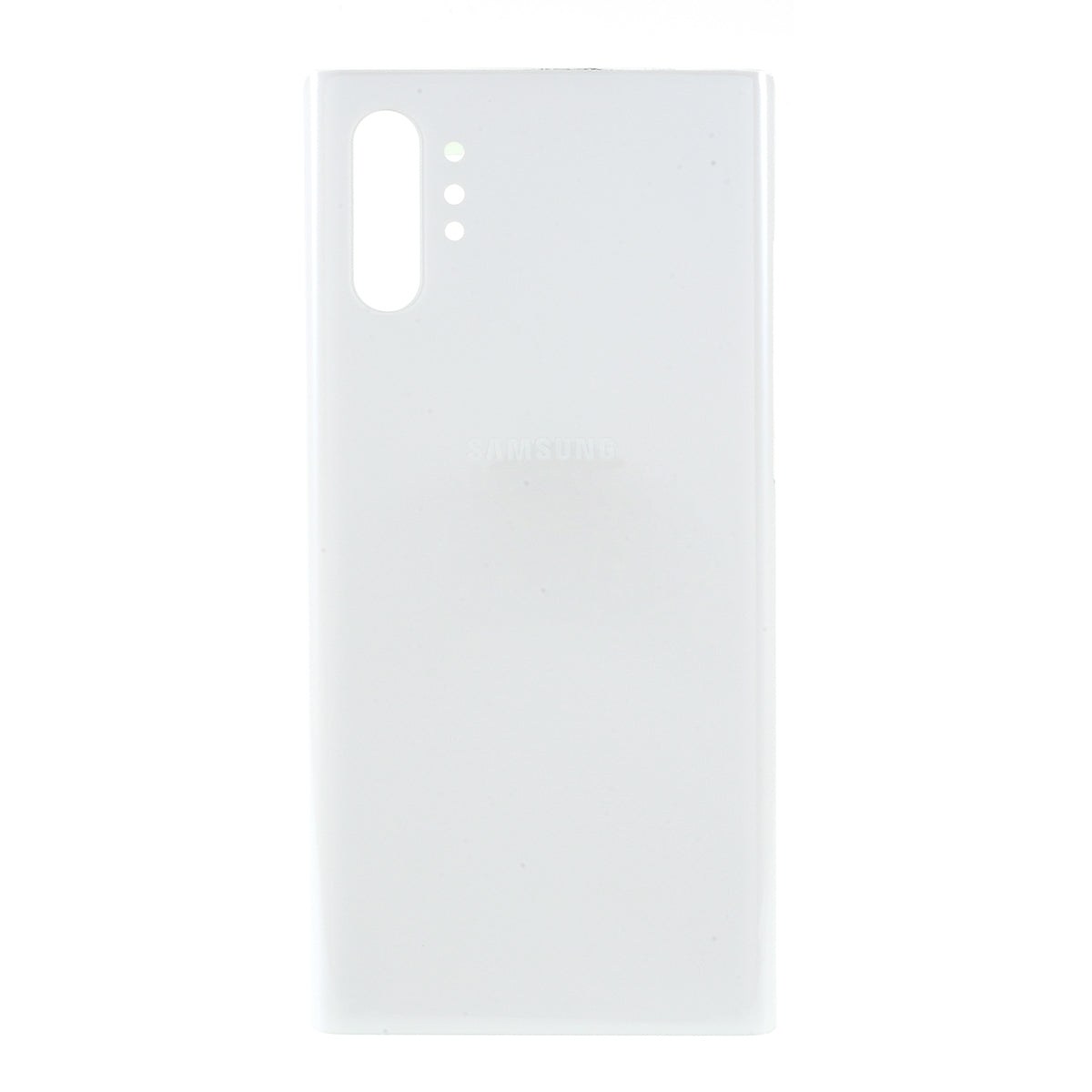 Glass Battery Housing Cover with Adhesive Sticker for Samsung Galaxy Note 10 Plus - White