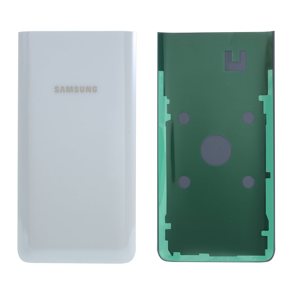 Battery Housing with Adhesive for Samsung Galaxy A80 A805 SM-A805F - White