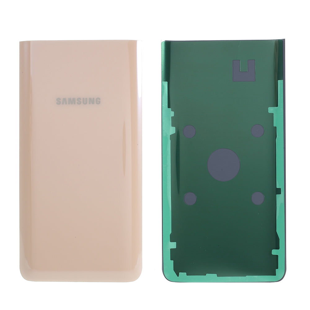 Battery Housing with Adhesive for Samsung Galaxy A80 A805 SM-A805F - Gold