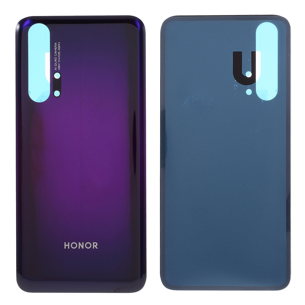 OEM Battery Housing with Adhesive Sticker for Honor 20 Pro YAL-AL10 - Purple