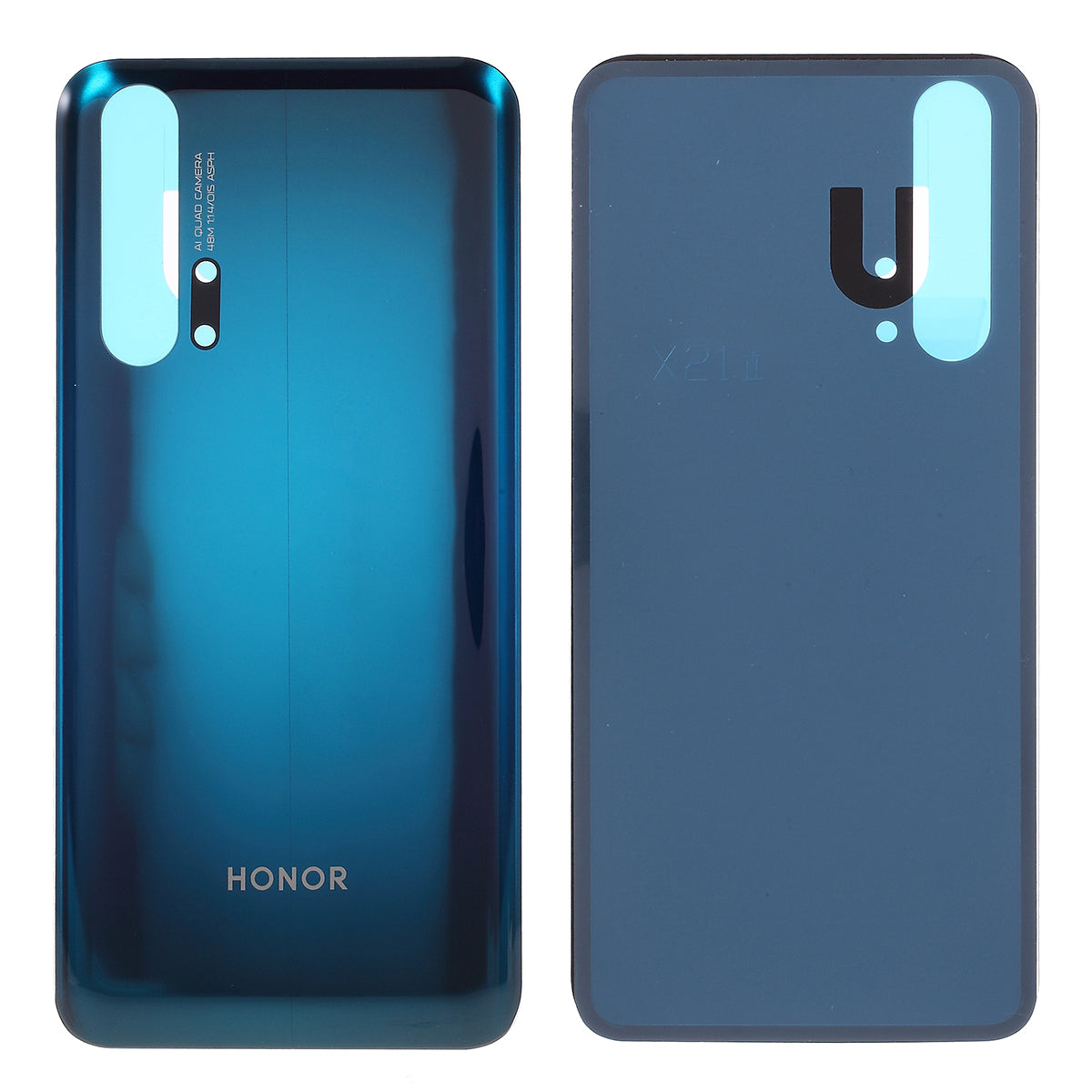 OEM Battery Housing with Adhesive Sticker for Honor 20 Pro YAL-AL10 - Blue