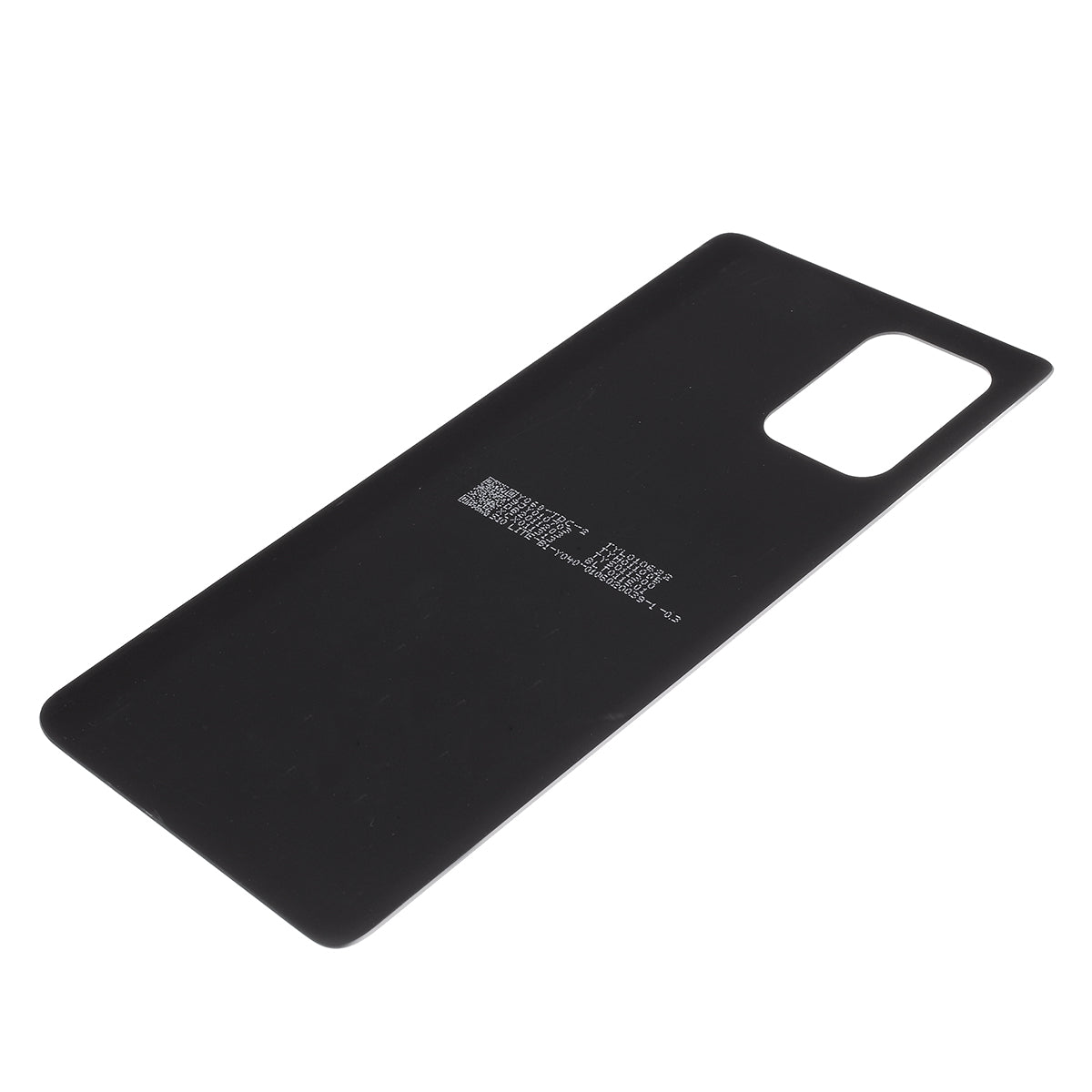 OEM for Samsung Galaxy A91/S10 Lite Back Battery Housing without Adhesive Sticker - Black