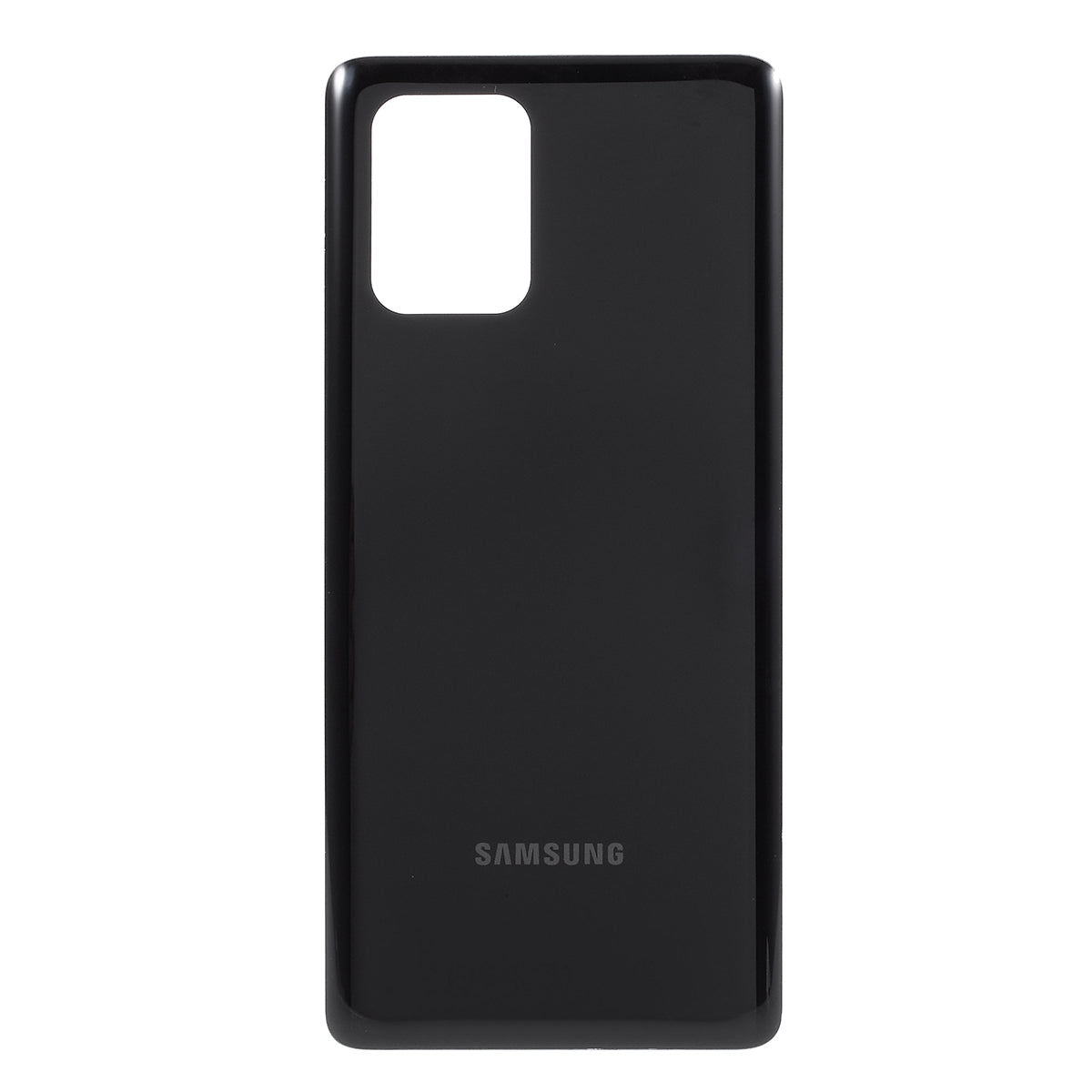 OEM for Samsung Galaxy A91/S10 Lite Back Battery Housing without Adhesive Sticker - Black