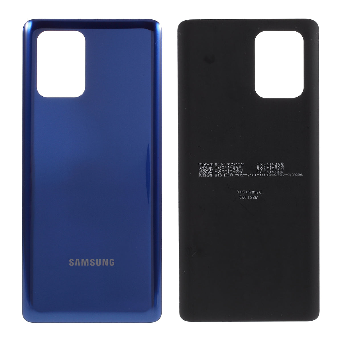 OEM for Samsung Galaxy A91/S10 Lite Back Battery Housing without Adhesive Sticker - Blue