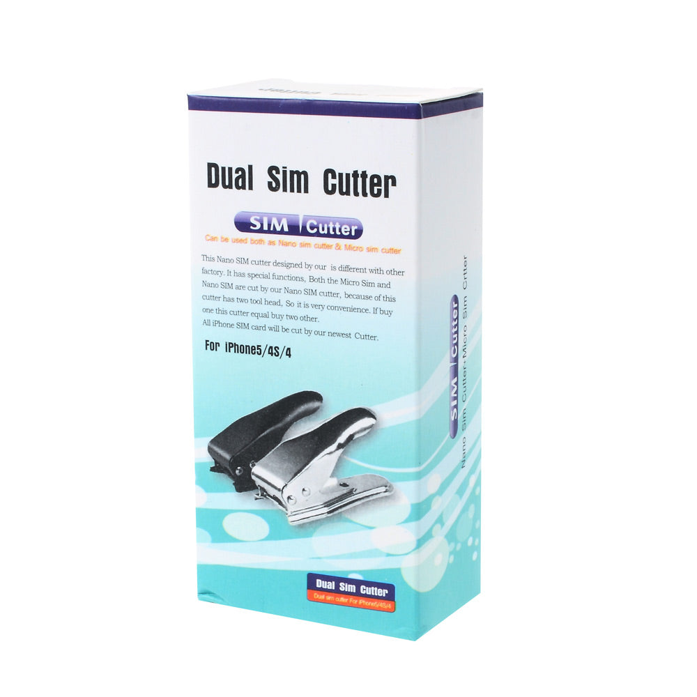 2 in 1 Micro/Nano SIM Card Cutter for iPhone Samsung