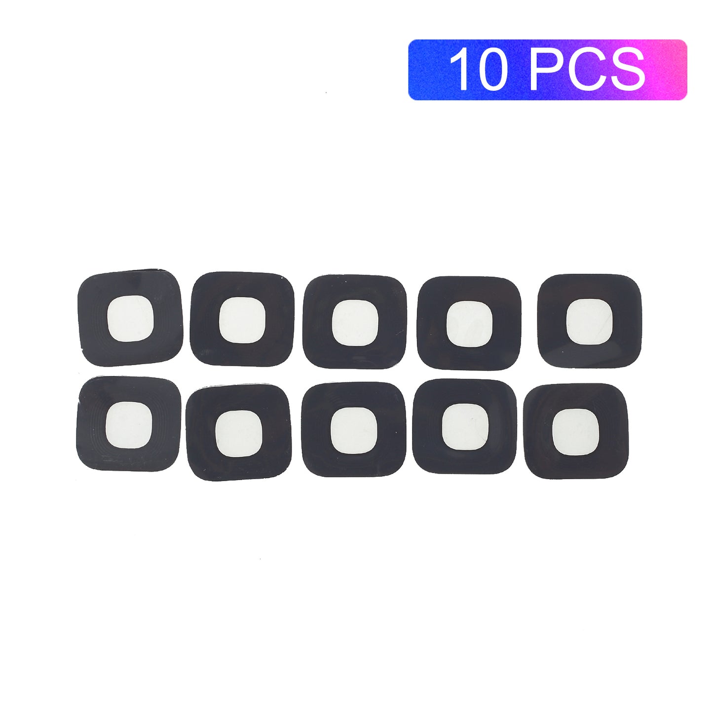 10PCS / Lot OEM Back Rear Camera Glass Lens Replacement for Samsung Galaxy S9 SM-G960 (Glass Only) (without Logo)