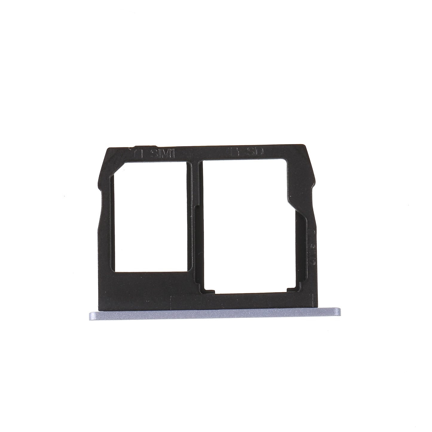 OEM SIM + Micro SD Card Tray Holder Replace Part for Motorola Moto G5S Plus - Blue