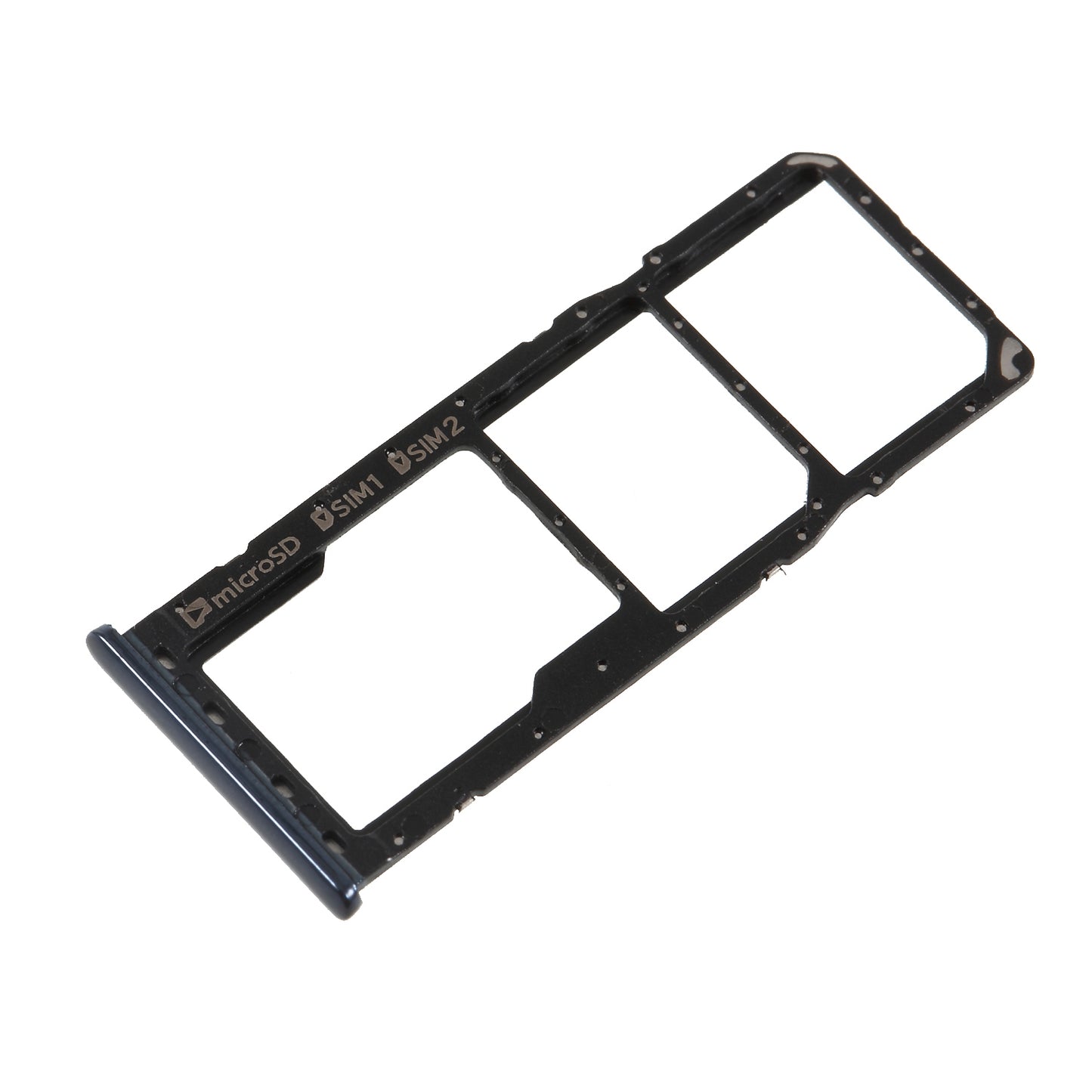 OEM for Samsung Galaxy A7 (2018) A750 Dual SIM + SD Card Tray Holder Part - Black