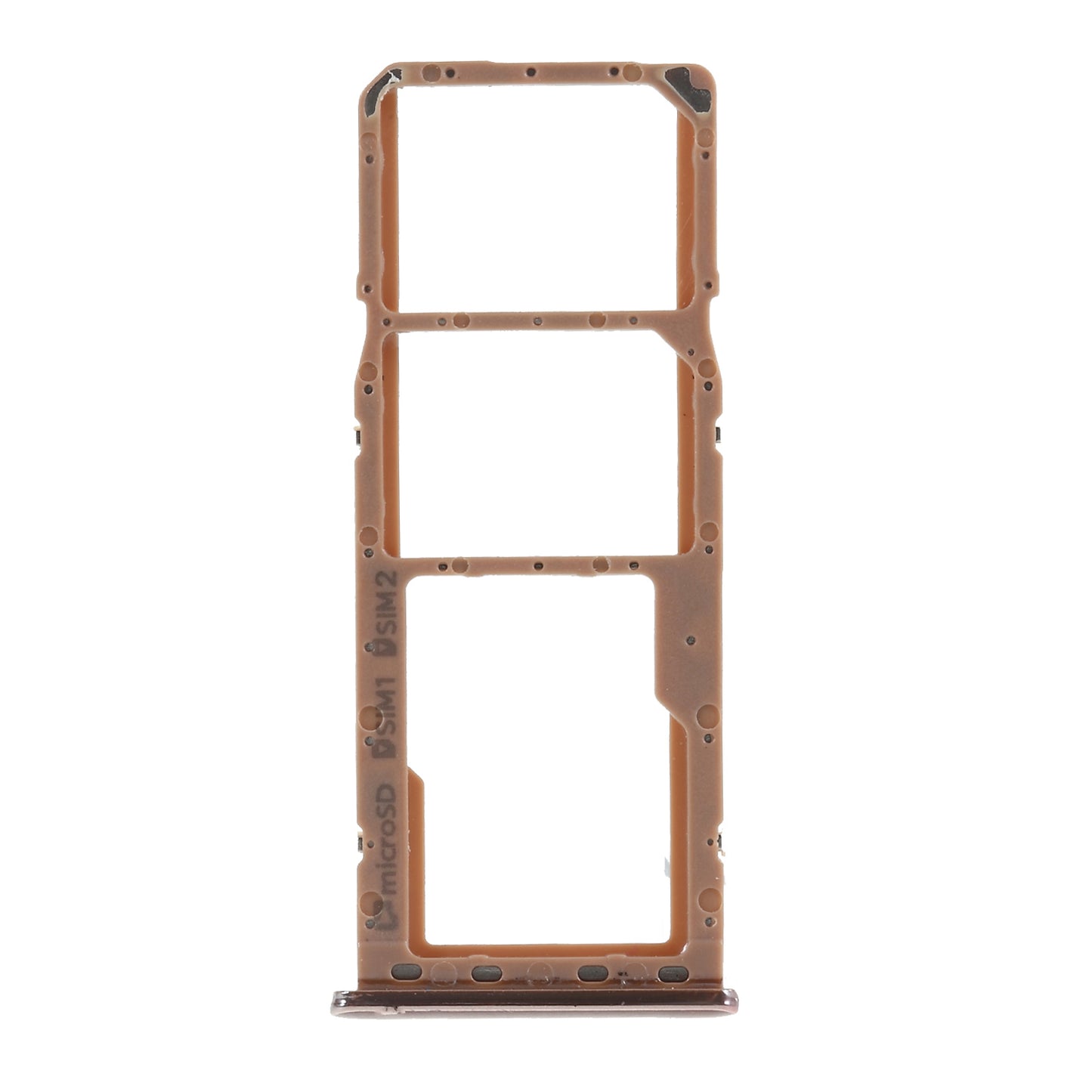 OEM for Samsung Galaxy A7 (2018) A750 Dual SIM + SD Card Tray Holder Part - Gold