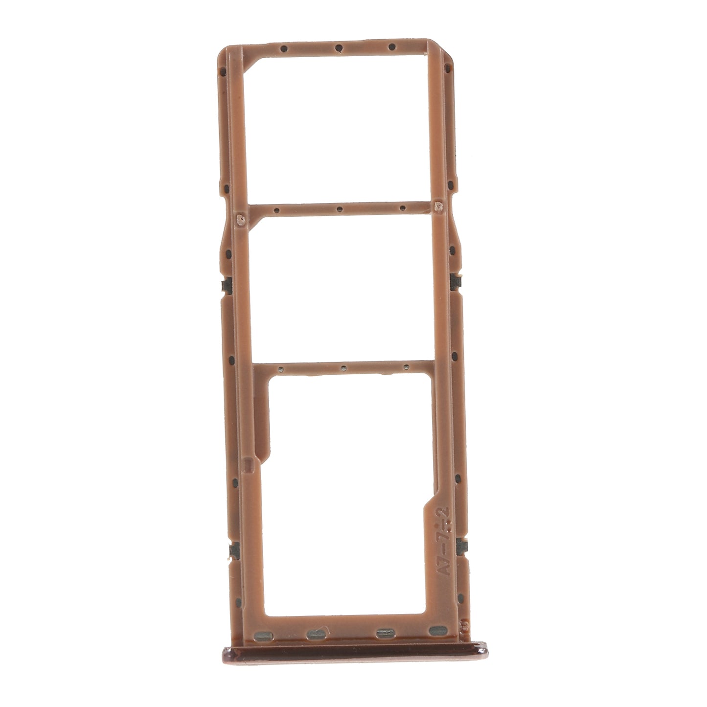 OEM for Samsung Galaxy A7 (2018) A750 Dual SIM + SD Card Tray Holder Part - Gold