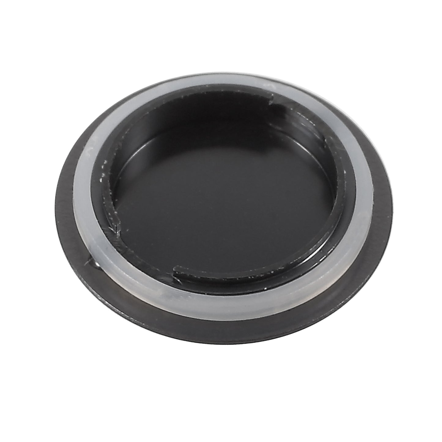 Back Camera Lens Ring Cover with Glass Lens for iPhone 8 4.7 inch - Black