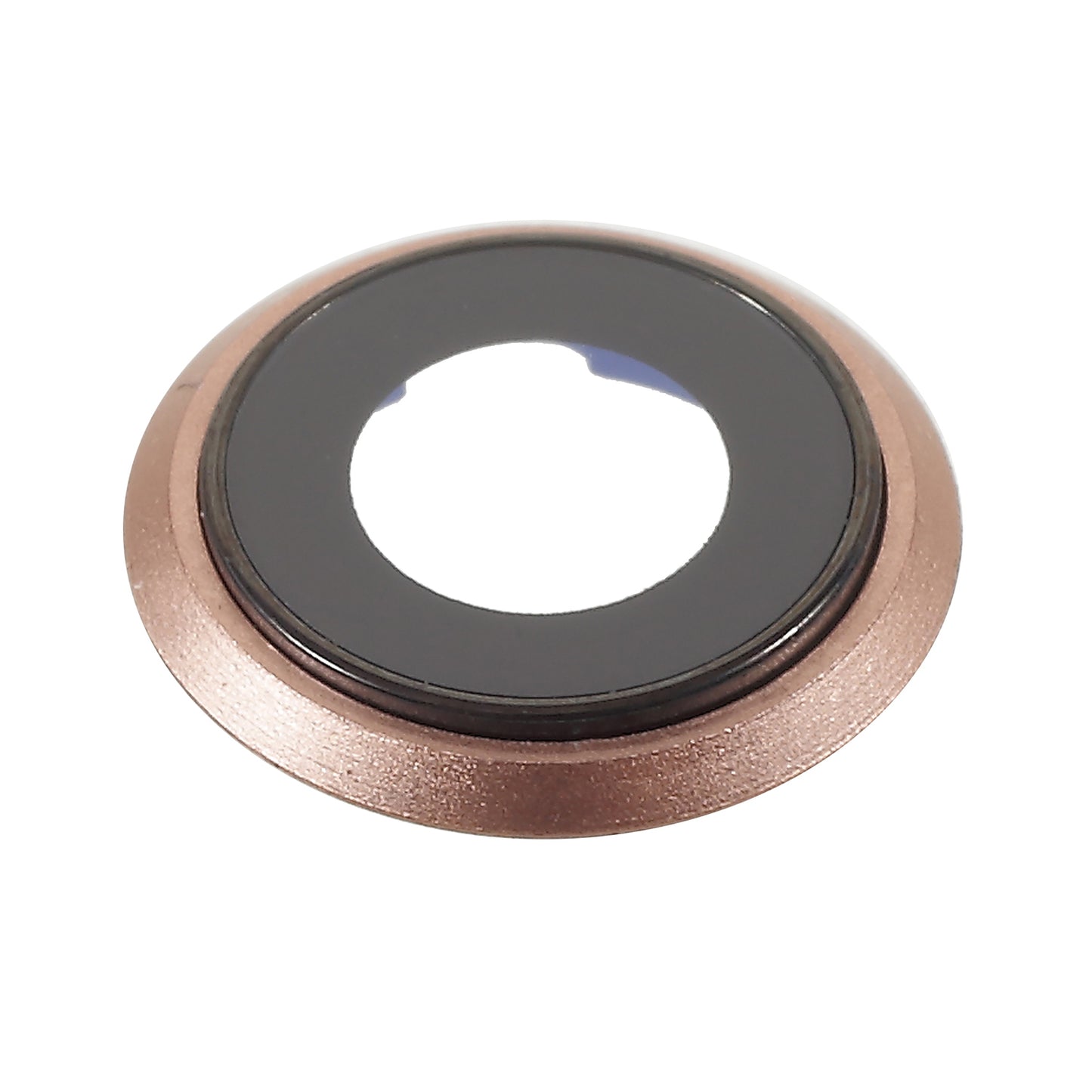 Back Camera Lens Ring Cover with Glass Lens for iPhone 8 4.7 inch - Gold