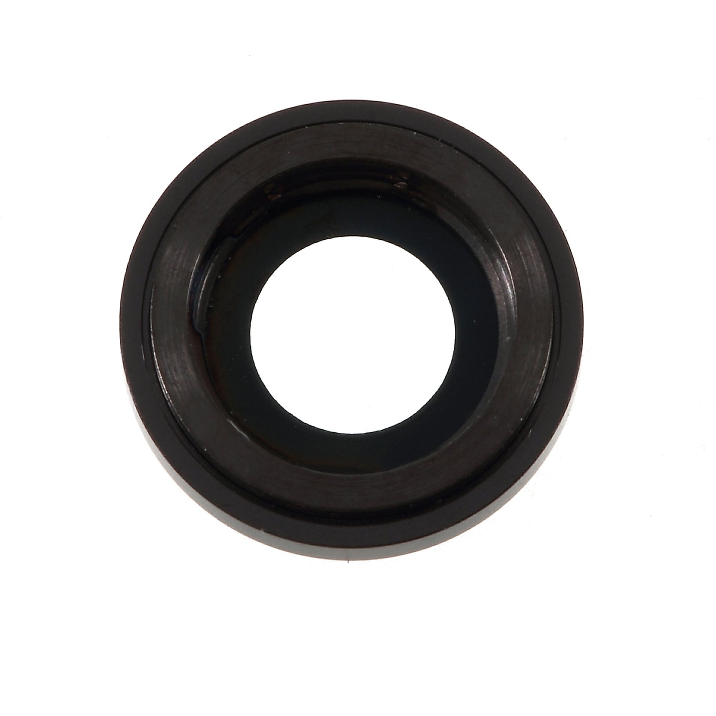 Rear Camera Lens Ring Cover with Glass Lens for iPhone XR 6.1 inch - Black