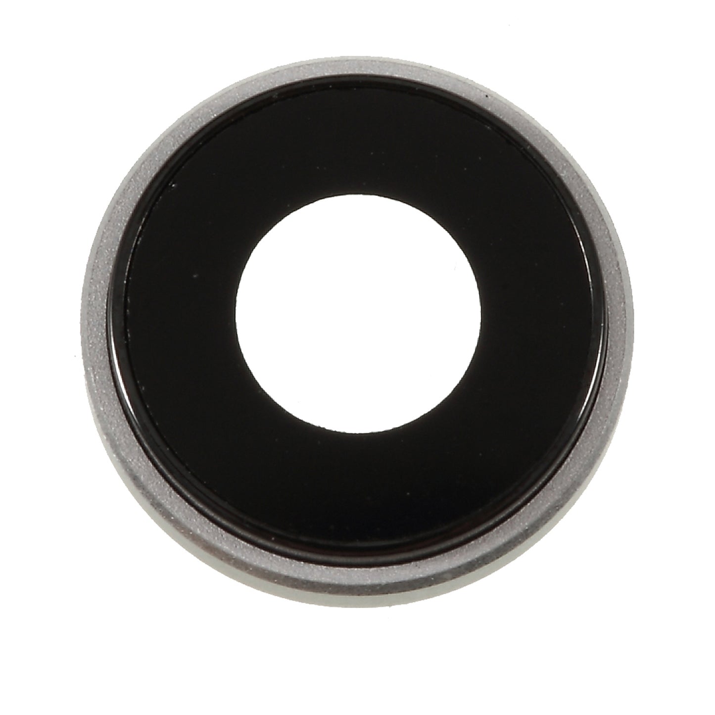 Rear Camera Lens Ring Cover with Glass Lens for iPhone XR 6.1 inch - Silver