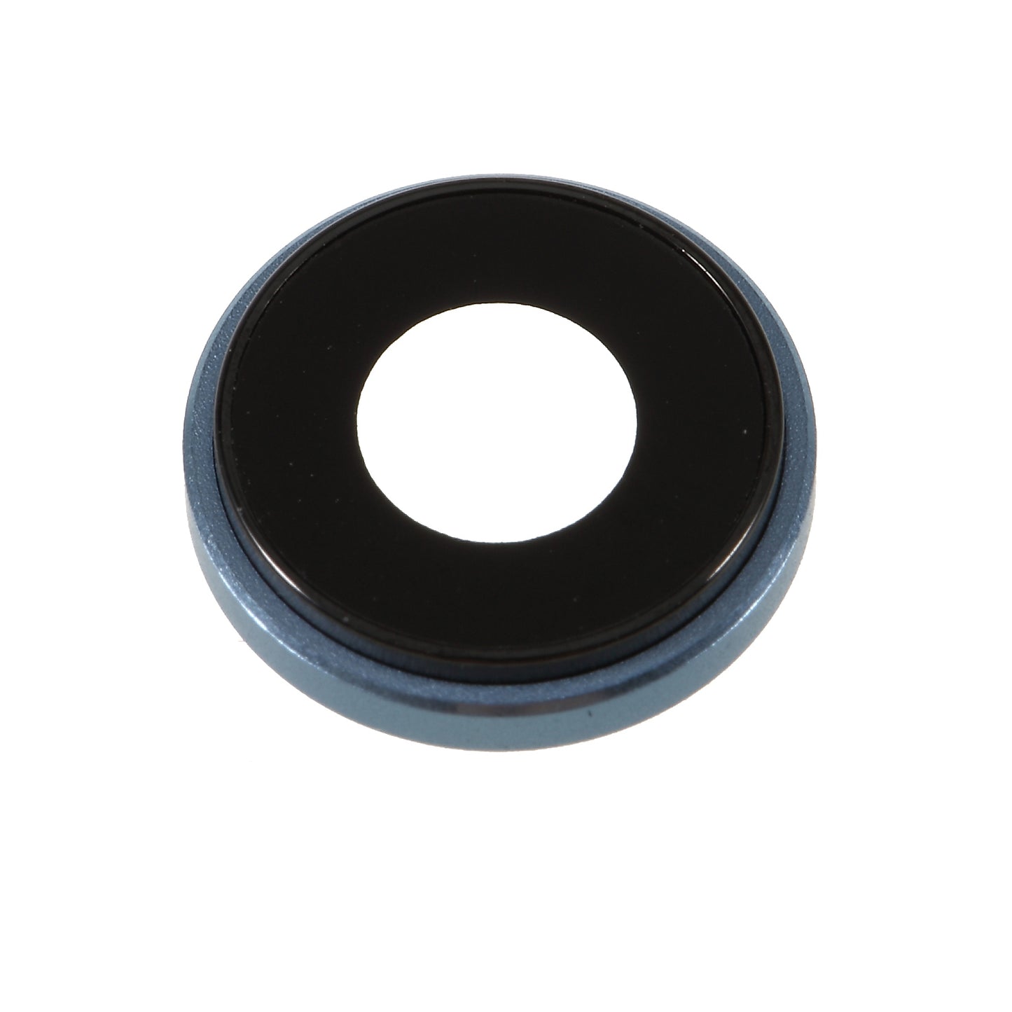 Rear Camera Lens Ring Cover with Glass Lens for iPhone XR 6.1 inch - Blue