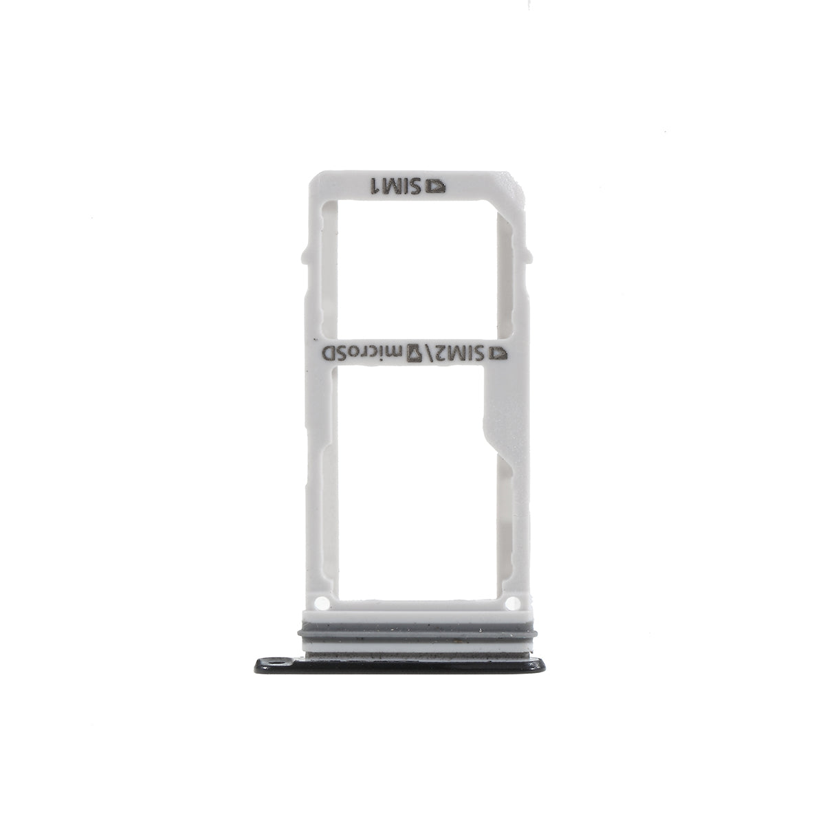 OEM Dual SIM Card Tray Slot Part for Samsung Galaxy A3 (2017) A320 - Black