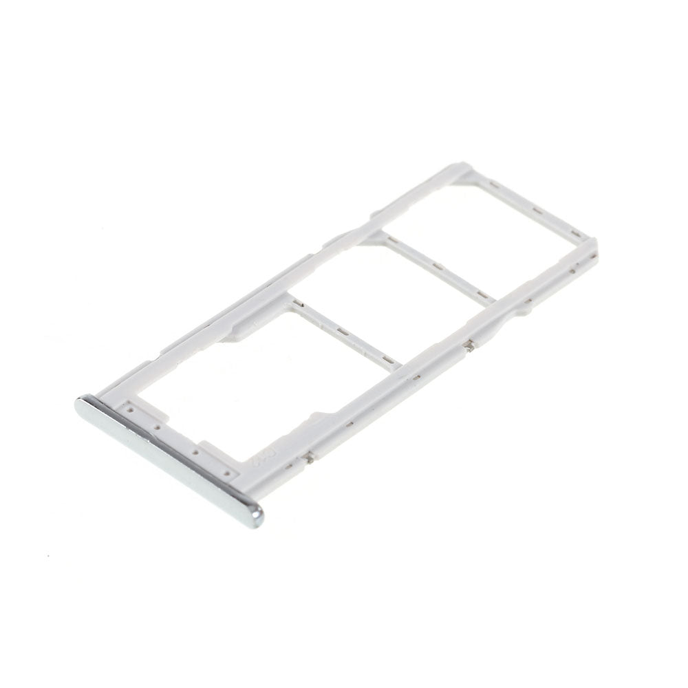 OEM for Motorola One / P30 Play (China) Dual SIM + SD Card Tray Holder Part - Silver
