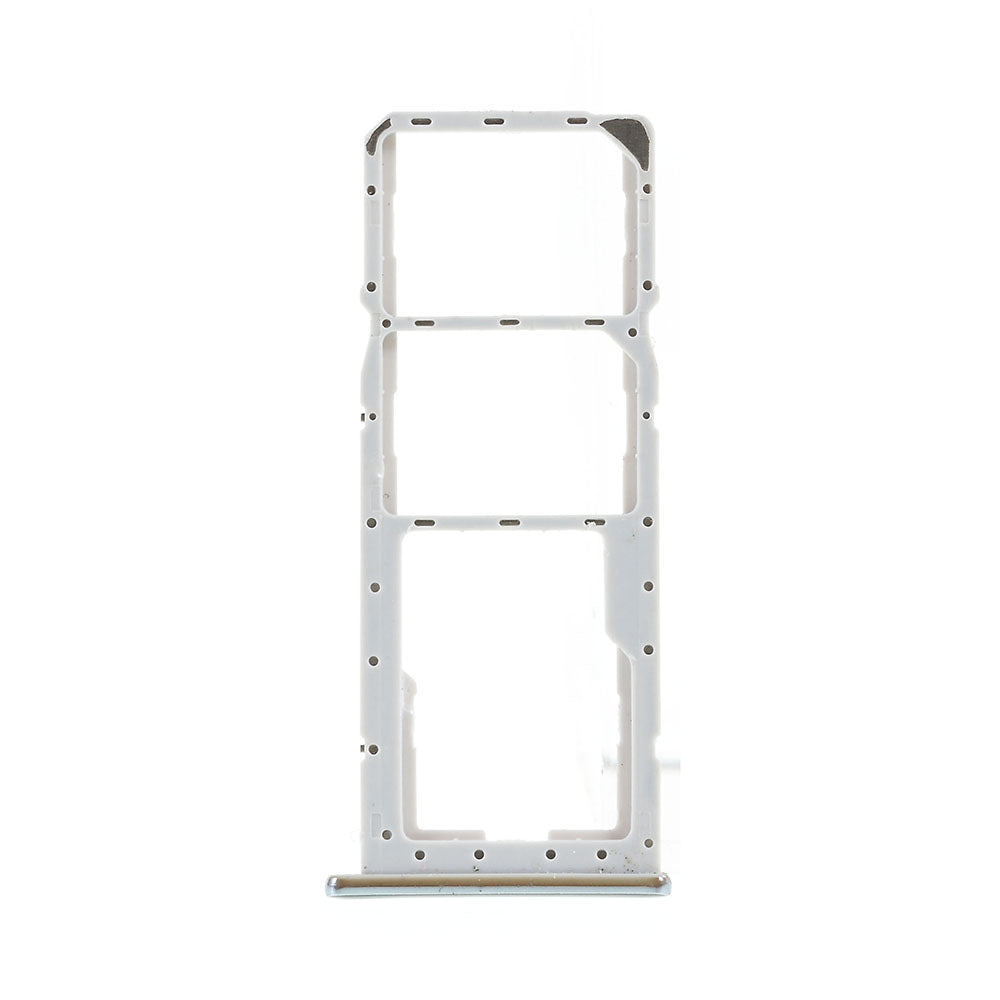 OEM for Motorola One / P30 Play (China) Dual SIM + SD Card Tray Holder Part - Silver