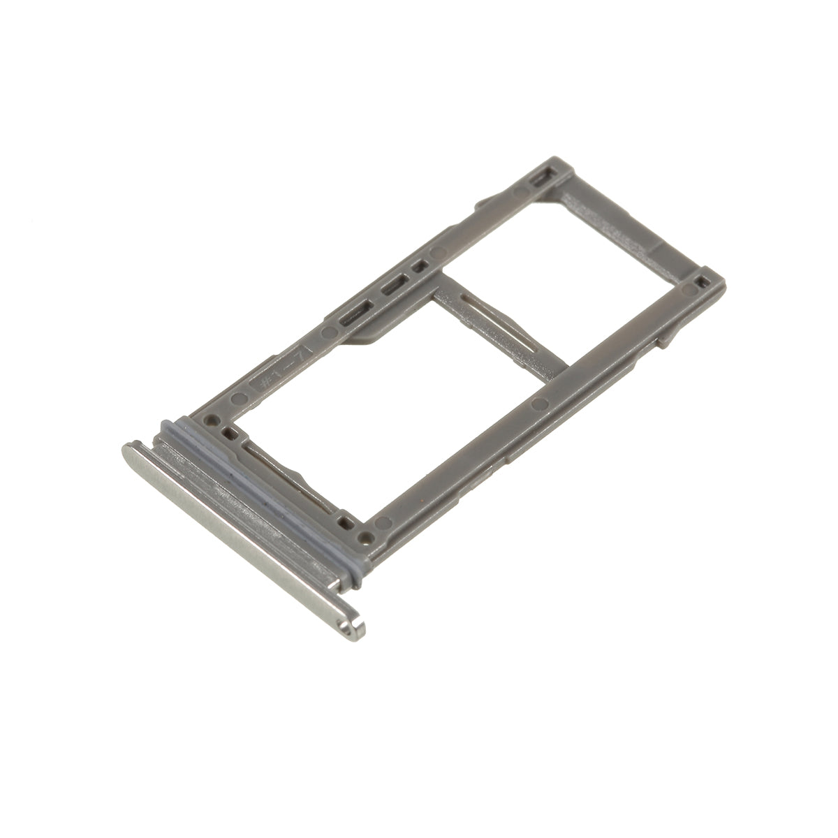 OEM SIM MicroSD Card Tray Holder for Samsung Galaxy S10 G973 / S10 Plus G975 - Silver