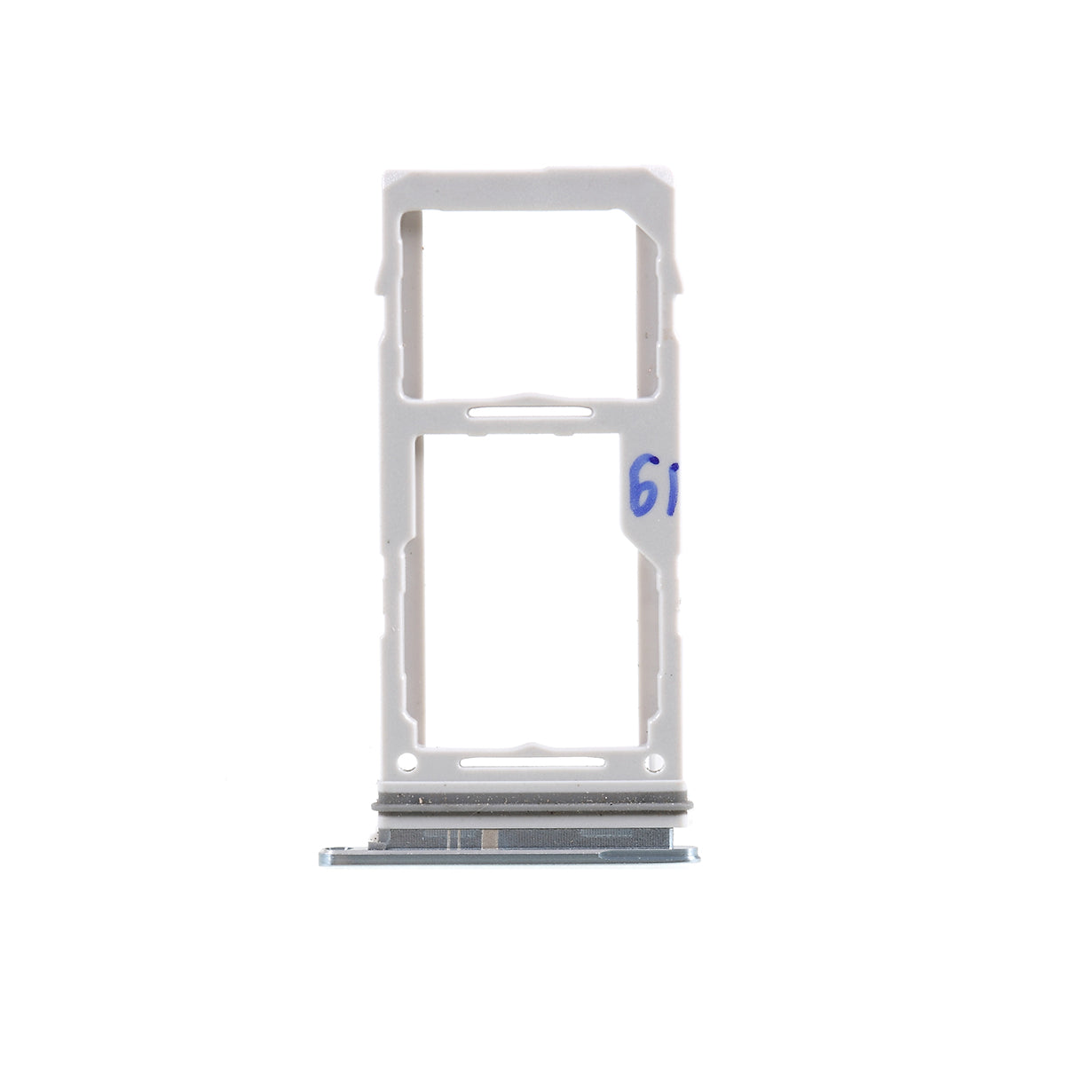 OEM Dual SIM Card Tray Slot Part for Samsung Galaxy S10 G973 / S10 Plus G975 - Blue