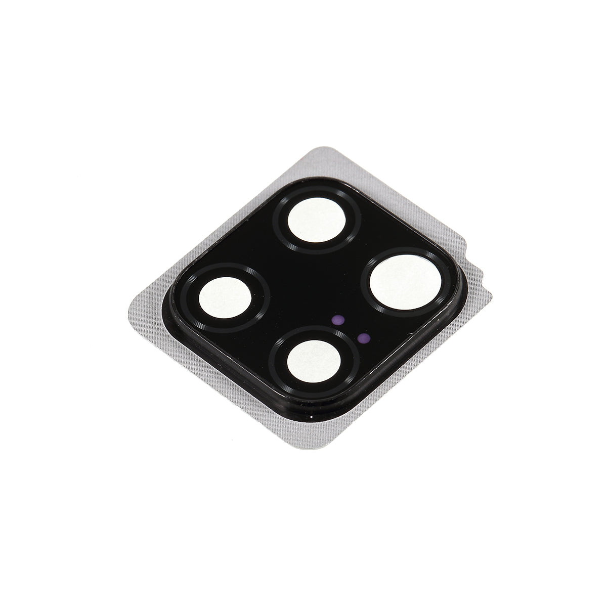 OEM for Huawei Mate 20 Back Camera Lens Cover with Bracket and Glass Replacement - Black