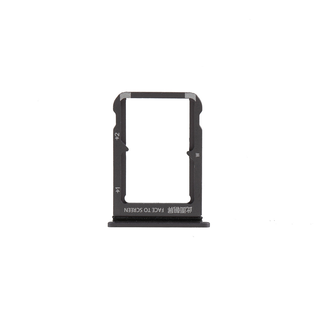 OEM Dual SIM Card Tray Holder Replace Part for Xiaomi Mi 9 - Black