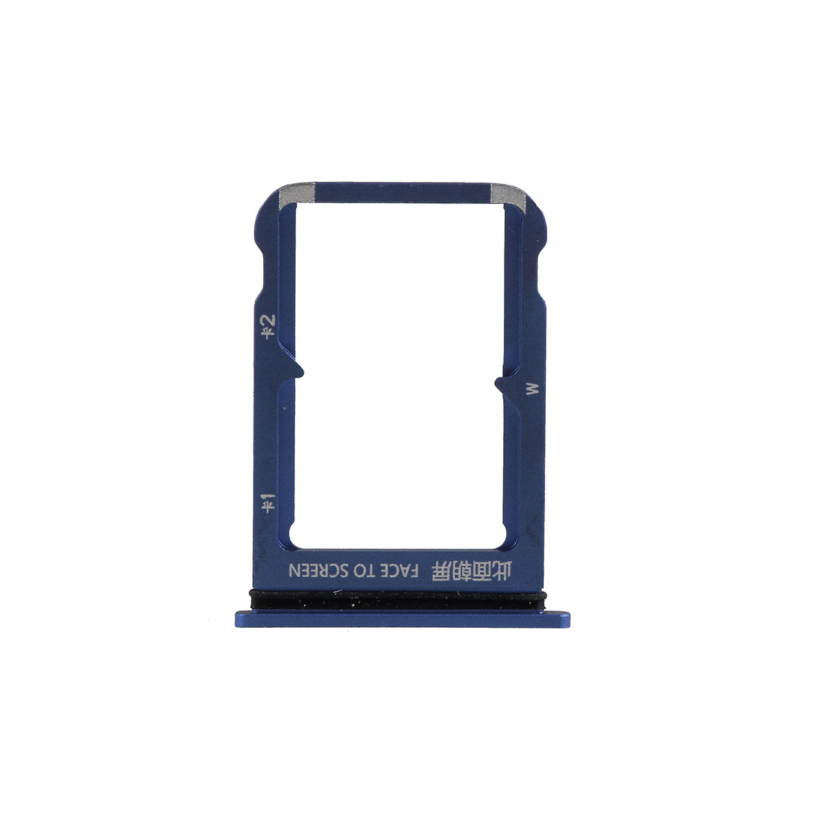 OEM Dual SIM Card Tray Holder Replace Part for Xiaomi Mi 9 - Blue