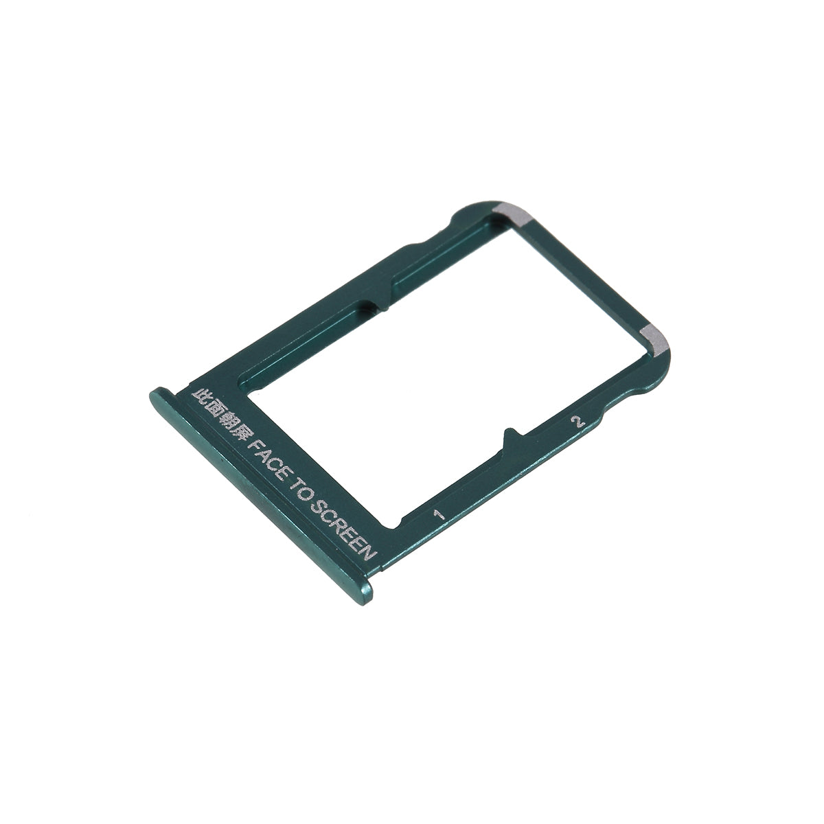 OEM Dual SIM Card Tray Holder Replace Part for Xiaomi Mi Mix 3 - Army Green