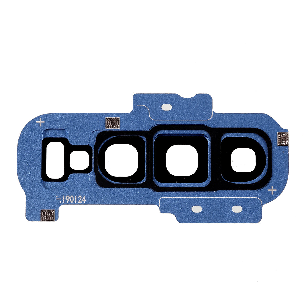 OEM Back Camera Lens Ring Cover with Glass Lens for Samsung Galaxy S10 Plus G975 - Blue