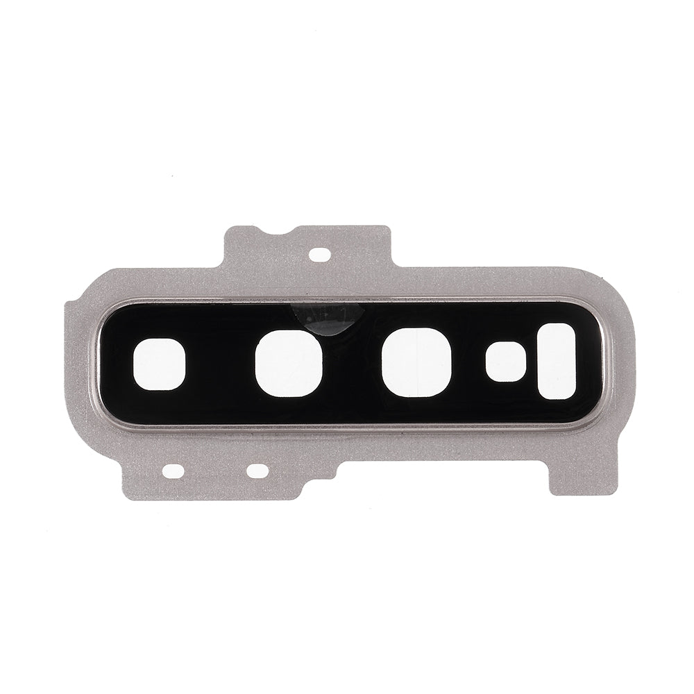 OEM Back Camera Lens Ring Cover with Glass Lens for Samsung Galaxy S10 Plus G975 - Yellow