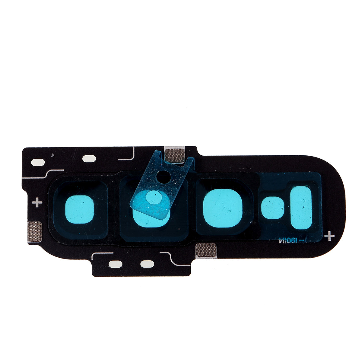 OEM Back Camera Lens Ring Cover with Glass Lens for Samsung Galaxy S10 G973 - Black