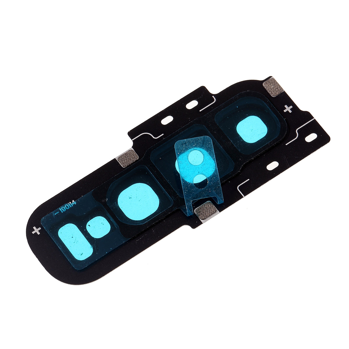 OEM Back Camera Lens Ring Cover with Glass Lens for Samsung Galaxy S10 G973 - Black