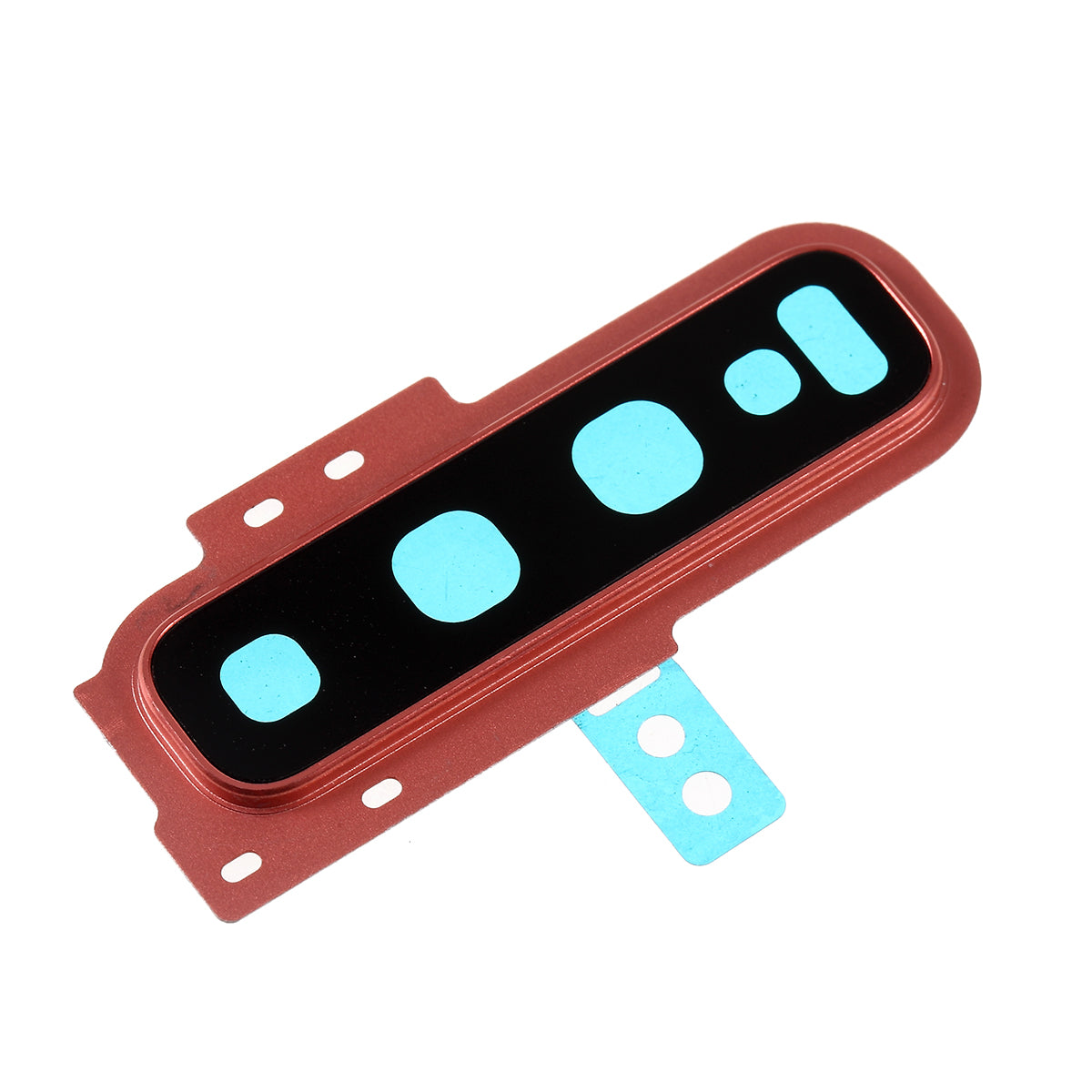 OEM Back Camera Lens Ring Cover with Glass Lens for Samsung Galaxy S10 G973 - Red
