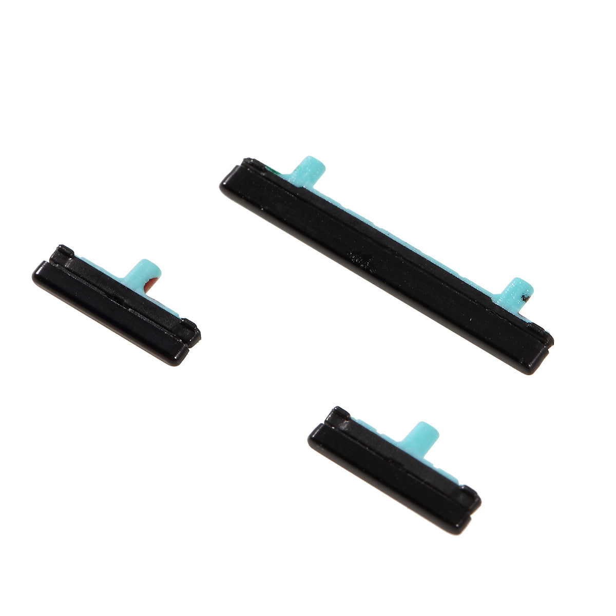 For Samsung Galaxy S8 G950 / S8+ G955 3Pcs / Set OEM Power On / Off and Volume Side Buttons (without Logo) - Black